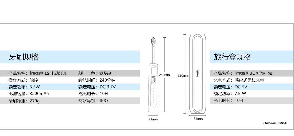 imask ls box 电动牙刷